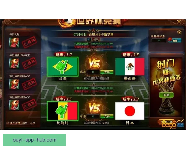 世界杯竞猜高赔率平台安全稳定玩法指南热门赛事数据深度解析全面